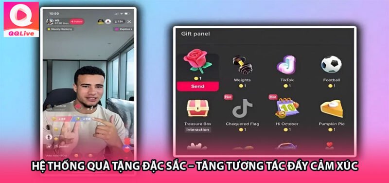 Hệ Thống Quà Tặng Đặc Sắc – Tăng Tương Tác Đầy Cảm Xúc