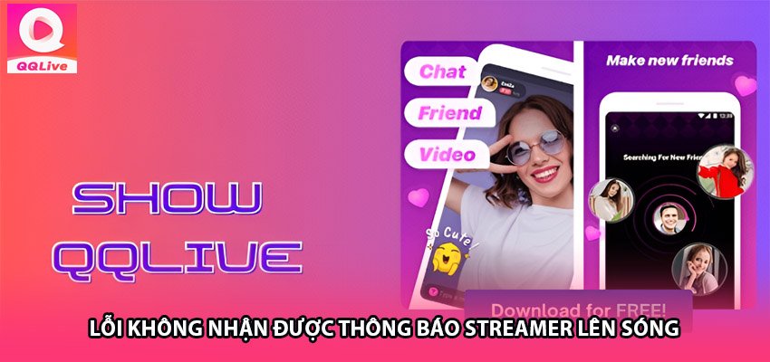 Lỗi Không Nhận Được Thông Báo Streamer Lên Sóng