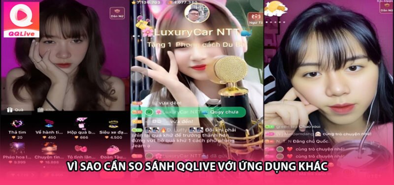 Vì Sao Cần So Sánh QQLive Với Ứng Dụng Khác